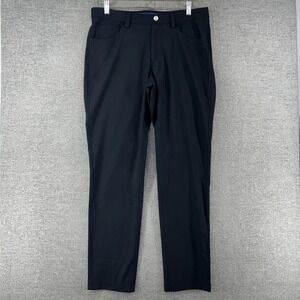 Ibkul Golf Performance Pants Men Size Medium Blue Pull On